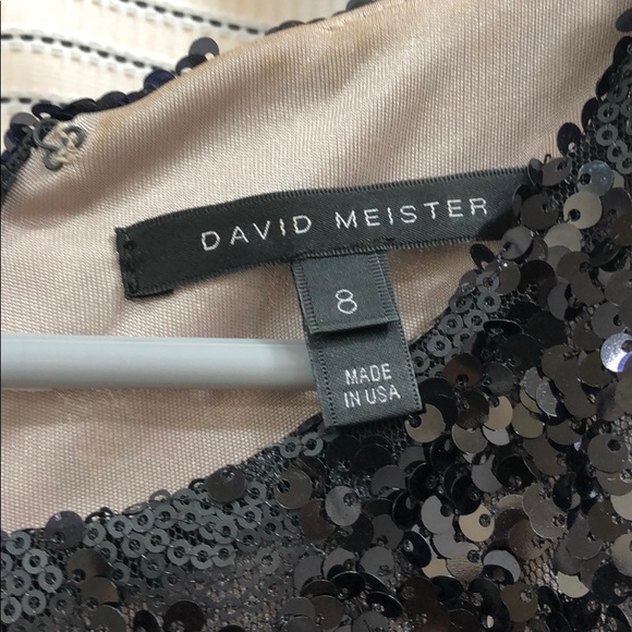 David Meister long sequin dress - Picture 3 of 5